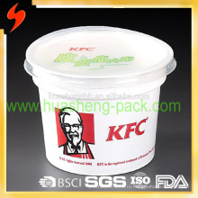 Сертификат FDA Лучшее качество KFC 420мл / 14oz одноразовые полипропиленовые контейнеры для пищевых продуктов